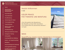 Tablet Screenshot of neuewege-beratung.com